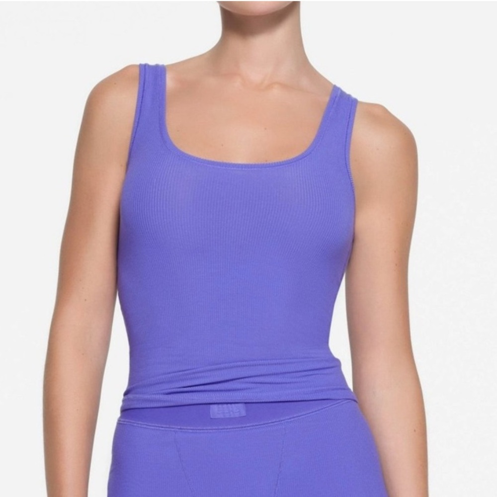 SKIMS soft lounge Tank Top - tanzanite purple- rare